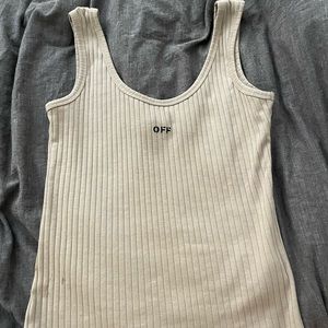 Off white top